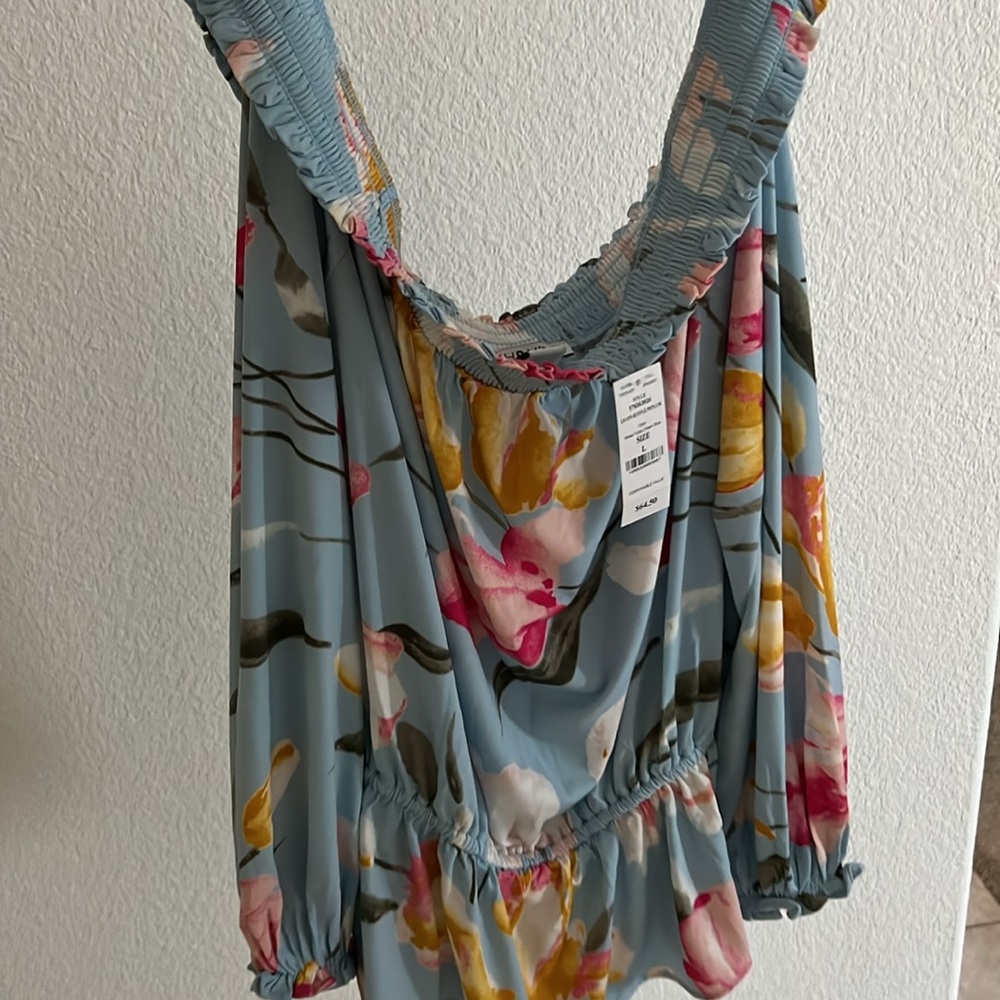 NEW WHBM off the shoulder, ruffle peplum peplum - Picture 3 of 5